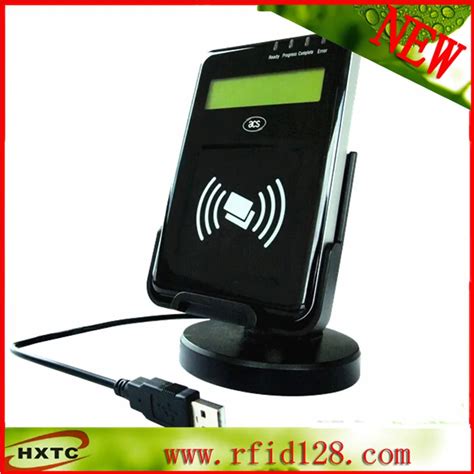 ACS ACR1222L CCID USB Desktop Android RFID NFC Reader Writer With LCD ...