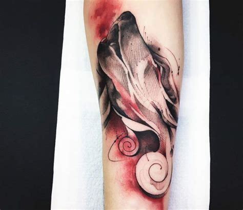 Red Wolf tattoo by Dener Silva | Photo 18770