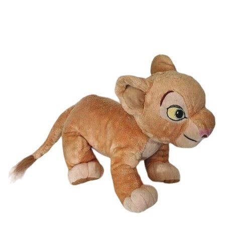 Authentic Disney Store The Lion King Simba Plush Stuffed Toy Cub Tan 12 ...