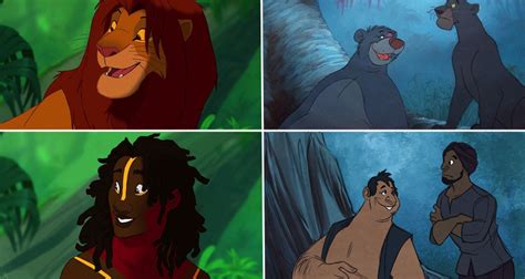 Disney Animals Reimagined As Humans With Their Unique Personalities ...