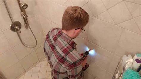 How To Install Grab Bars In Tile Shower | How to Put Tile in a Shower