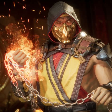 Scorpion, Mortal Kombat 11, 4K, #170 Wallpaper PC Desktop