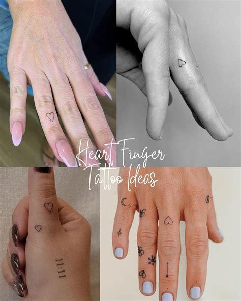 63 Heart Finger Tattoo Ideas To Adorn Your Hands - Tattoo Glee