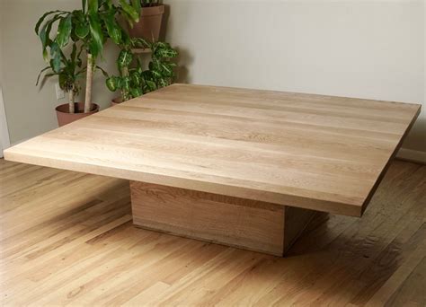 This Modern Square Coffee Table Boasts Scandinavian Simplicity