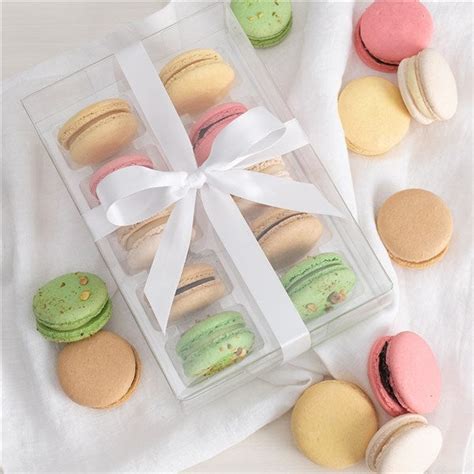 French Macarons Variety Gift Box by GourmetGiftBaskets.com