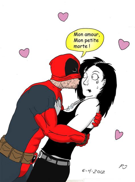 Deadpool loves Death by 81Scorp on DeviantArt