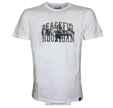 Peaceful Hooligan Class of 68 White T-Shirt - T-Shirts from ...