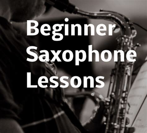 Beginner Saxophone Lessons: Series 1 | SAXOPHONE Studies