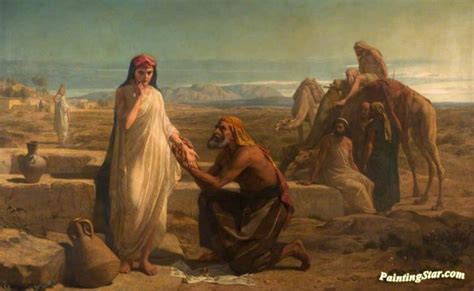 Rebekah Artwork By Frederick Goodall Oil Painting & Art Prints On ...