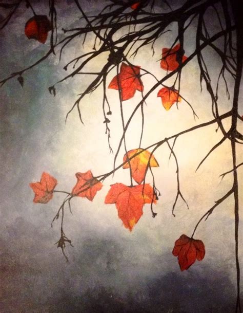 "Autumn Leaves" Painting - Uncorked Creations | Binghamton