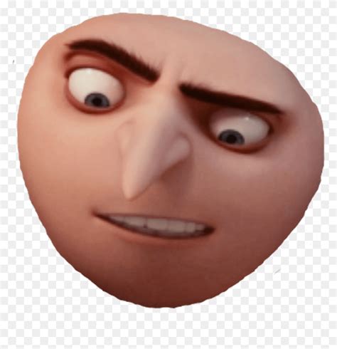 Gru Dank Freetoedit Gru Face Clear Background, Head, Person, Human HD ...