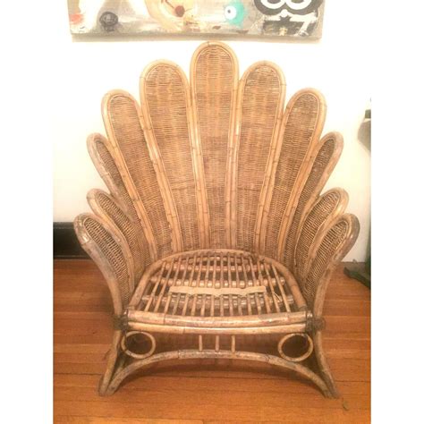 Vintage Rattan/Wicker Chair | Wicker chair, Chair, Wicker