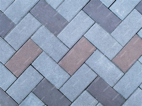 Premium Photo | Paving slabs of different colors