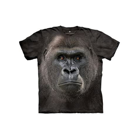 The Mountain - BF LOW GORILLA USA Large Cotton Gorillas T-Shirt Black ...