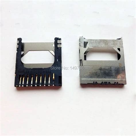 10PCS SD memory card slot repair parts for Canon 1000D 1100D 450D 500D ...