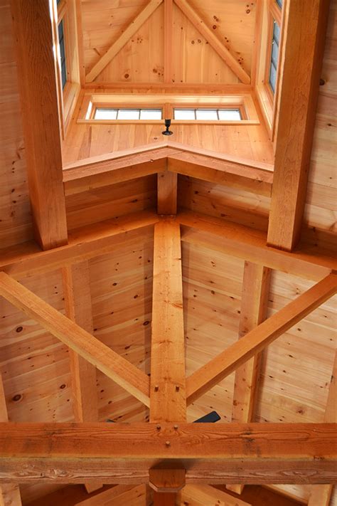 interior barn cupola view - Houses and Barns