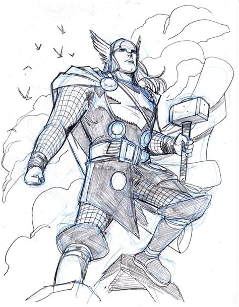 THUNDER GOD by Wieringo on DeviantArt