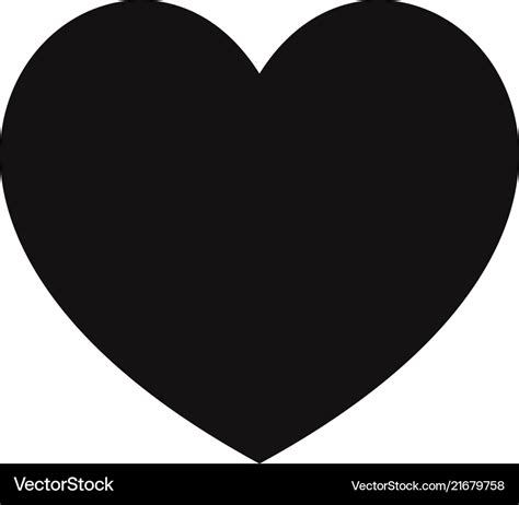 Heart icon Royalty Free Vector Image - VectorStock