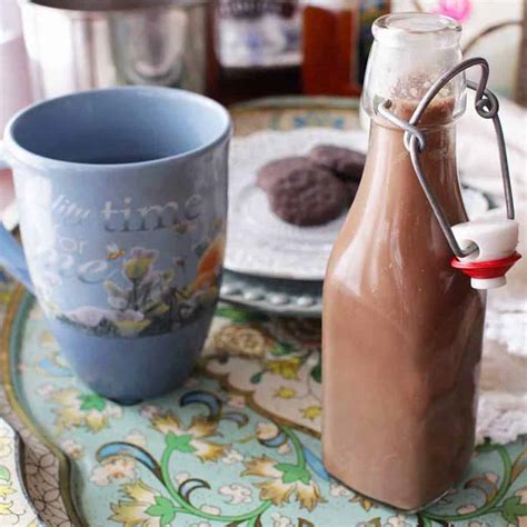 Small Batch Chocolate Coffee Creamer - One Dish Kitchen