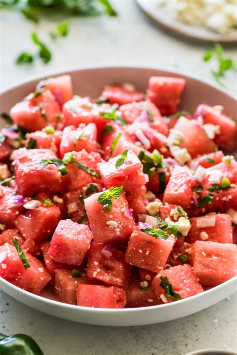 Refreshing Watermelon Salad Recipe