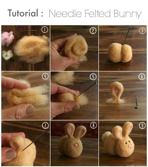 Needle Felted Bunny Tutorial | Step-by-Step Guide