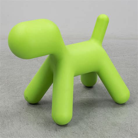 EERO AARNIO, a green plastic 'Puppy' Magis, Italy. - Bukowskis