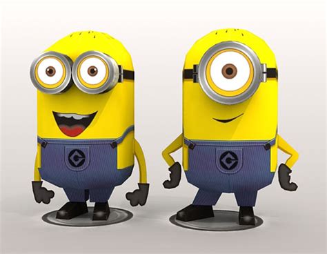 Minions - Despicable Me Papercraft