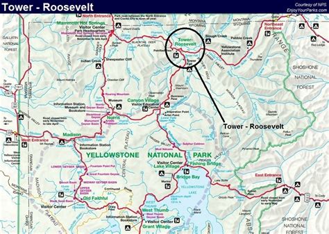 Yellowstone Lamar Valley Map - Hiking In Map