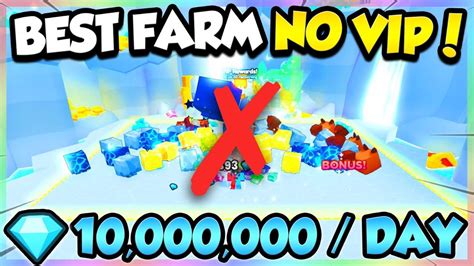 NO VIP!! 💎BEST DIAMOND FARM in PET SIMULATOR 99!! (Roblox ...