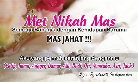 88+ Ucapan Selamat Menikah Lucu