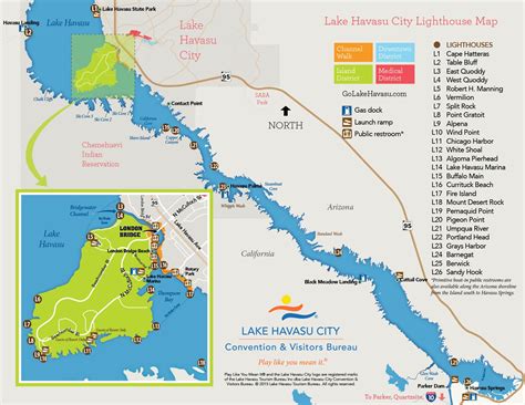 Lake Havasu City Map - Map Of Zip Codes