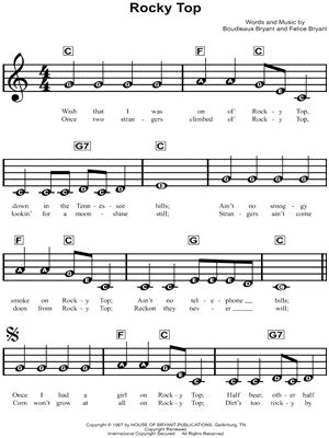 "Rocky Top" Sheet Music - 3 Arrangements Available Instantly - Musicnotes