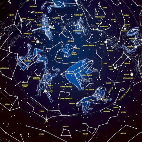 Map Of Star Constellations