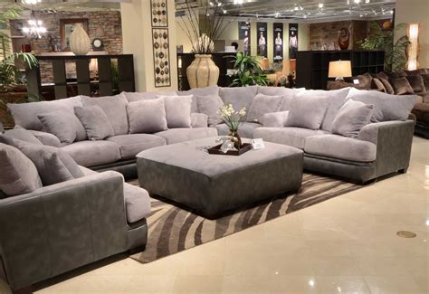 Jackson Barkley Sectional Sofa Set - Grey JF-4442-SECT-SET-Grey at ...