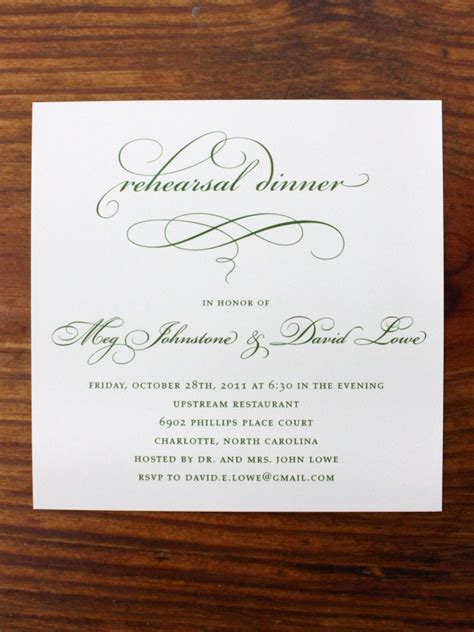 10 Easy and Unique Rehearsal Dinner Invitations – BestBride101