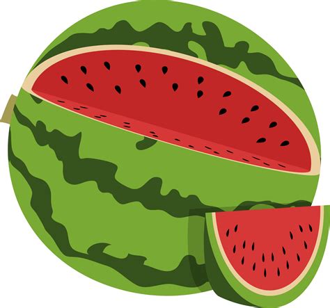 Watermelon fruit clipart design illustration 9303166 PNG