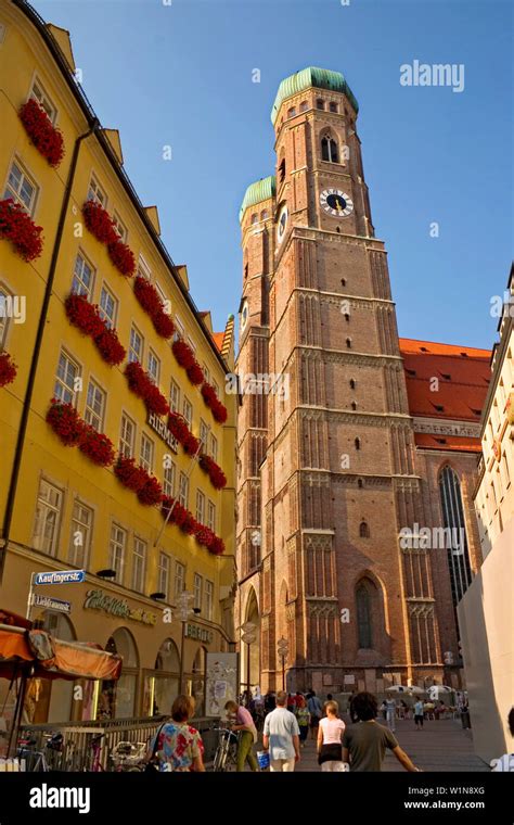 Frauenkirche, dome, Munich Germany, Dom, Muenchen, Deutschland ...