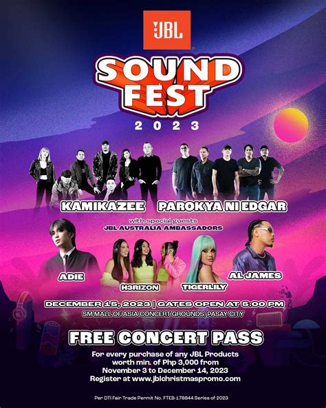 JBL Sound Fest 2023 - Philippine Concerts