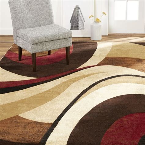 Andover Mills™ Nadell Abstract Area Rug in Brown/Beige/Red & Reviews ...