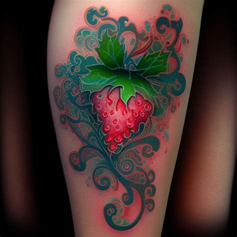 72 Strawberry Tattoo Ideas - TattooClue.com