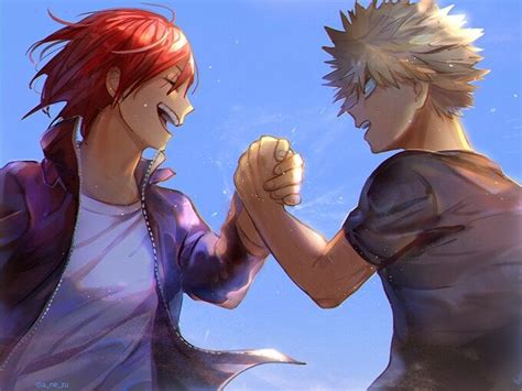 Bakugou X Kirishima Bnha Kirishima My Hero Academia My Hero