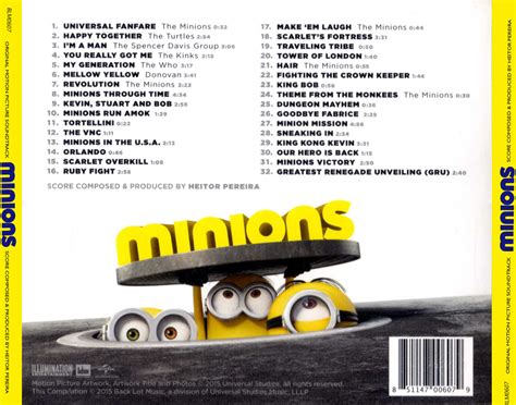 Minions (film)/Soundtrack | Despicable Me Wiki | FANDOM powered by Wikia