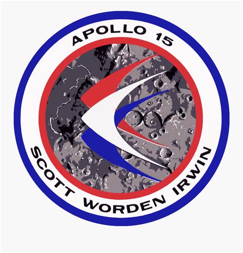 Transparent Apollo Crews Png - Apollo 15 Mission Patch Design , Free ...