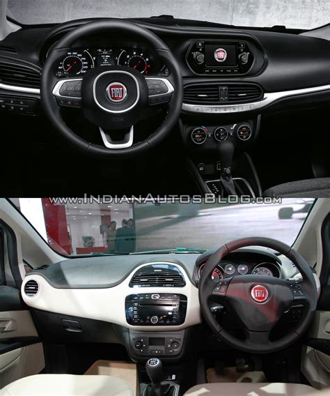 Fiat Aegea vs Fiat Linea interior old vs new