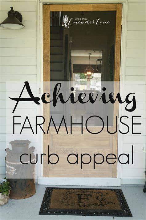 Front Yard Landscaping Ideas: Achieving Farmhouse Curb Appeal