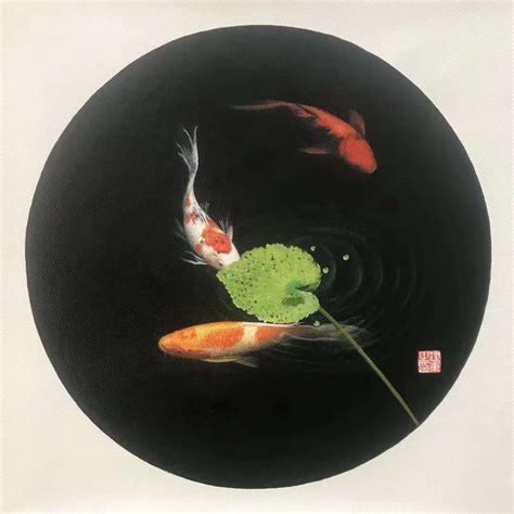 Koi Fish Feng Shui Art - Cheapwallarts.com