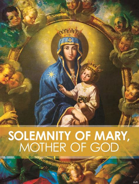 Solemnity of Mary, Mother of God - January 1 — St. Monica Catholic Church