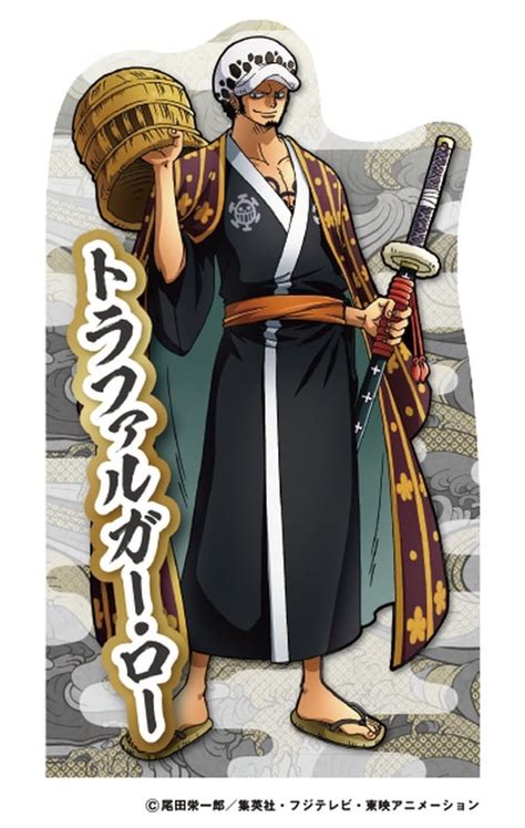 One Piece Wano Country Arc Trafalgar Water Law Kimono Outfit Cosplay ...