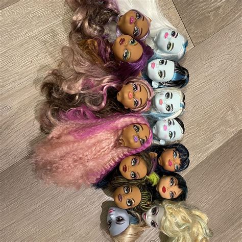 Mattel. Monster High. Fashion Dolls. Heads only.... - Depop