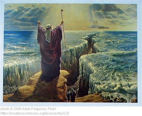 Moses Red Sea Painting at PaintingValley.com | Explore collection of ...